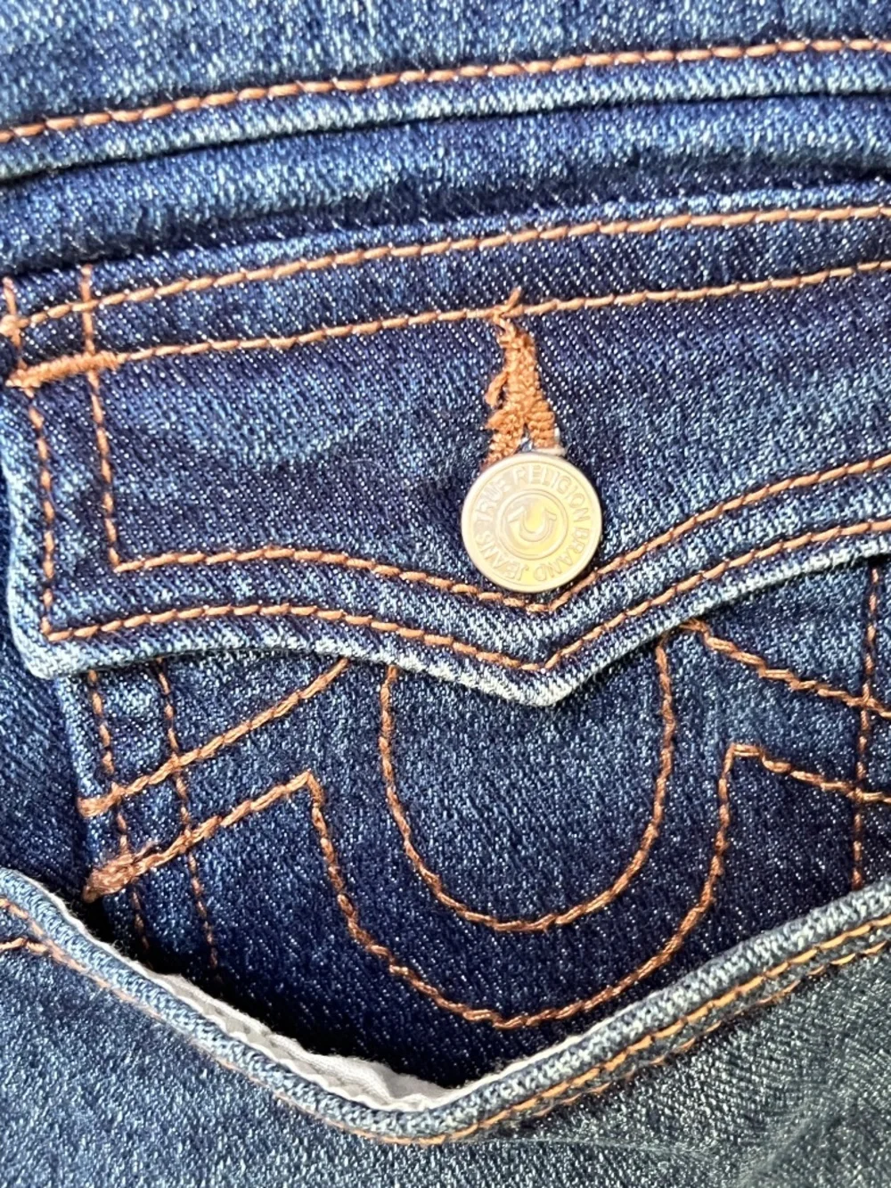 True Religion Jeans 34x32 RICKY Relaxed Straight Fit Perfect Condition